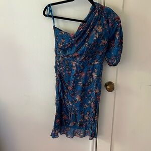 Isabel Etoile Marant Esther one shoulder dress